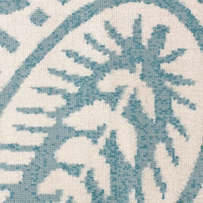 Vintage Medallion Outdoor Rug Turquoise - Opalhouse 2 Vintage Medallion Outdoor Rug Turquoise - Opalhouse - Image 2
