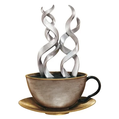 Design Toscano Cup Of Joe Wall Sculpture 1 Design Toscano Cup Of Joe Wall Sculpture