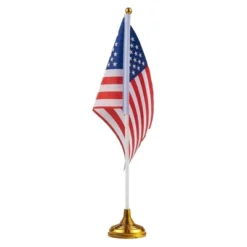 Juvale 12 Pack Patriotic Mini American Flags With Stands For Desk, Table, 4th Of July Party Essentials, 8 X 5 In 7 Juvale 12 Pack Patriotic Mini American Flags With Stands For Desk, Table, 4th Of July Party Essentials, 8 X 5 In -Garden Outdoor Store GUEST 231d11db 33b3 4911 bf3a ba0fd1ceb37d