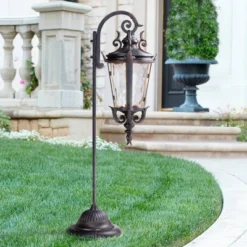 John Timberland Casa Marseille™ 35"H Bronze LED Path Lights Set Of 2 9 John Timberland Casa Marseille™ 35"H Bronze LED Path Lights Set Of 2 -Garden Outdoor Store GUEST 290d9176 9d62 47c2 9980 7e7489701dbd