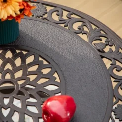 Captiva Designs 3pc Cast Aluminum Outdoor Patio Dining Set With Bar Stools Brown 19 Captiva Designs 3pc Cast Aluminum Outdoor Patio Dining Set With Bar Stools Brown -Garden Outdoor Store GUEST 31cdcc2a 61da 42b0 a4a4 b413e02c6bea