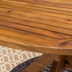 Stamford Round Acacia Wood Outdoor Patio Dining Table - Teak - Christopher Knight Home 8 Stamford Round Acacia Wood Outdoor Patio Dining Table - Teak - Christopher Knight Home -Garden Outdoor Store GUEST 365a08c4 a238 49af 8280 52ce3d47a9d1