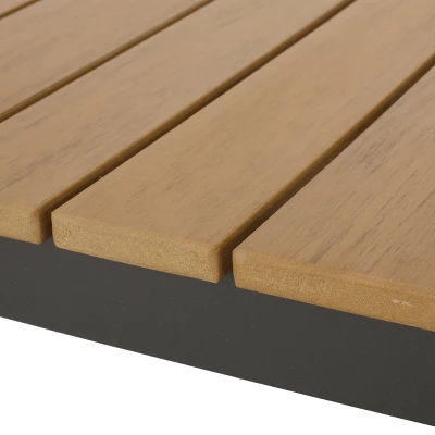 Cibola Outdoor Aluminum Dining Bench - Natural/Gray - Christopher Knight Home 6 Cibola Outdoor Aluminum Dining Bench - Natural/Gray - Christopher Knight Home - Image 6