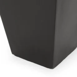 25" Wide Square Ella Planter Cast Stone Black - Christopher Knight Home 3 25" Wide Square Ella Planter Cast Stone Black - Christopher Knight Home -Garden Outdoor Store GUEST 3878e305 56cc 41a2 a2aa e7d439e85d24