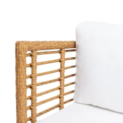 Nic Outdoor Wicker Club Chair With Cushion - Light Brown/White - Christopher Knight Home 15 Nic Outdoor Wicker Club Chair With Cushion - Light Brown/White - Christopher Knight Home -Garden Outdoor Store GUEST 3b1bf25a 1717 43fc 8dfa f78ab5e069d9