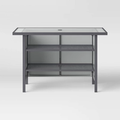 Patio Bar Table, Outdoor Furniture - Room Essentials™ 3 Patio Bar Table, Outdoor Furniture - Room Essentials™ - Image 3