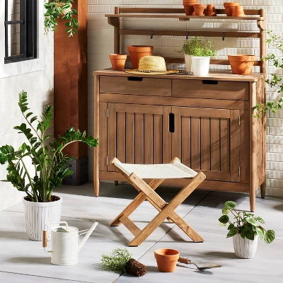 2.88L Painted Metal Watering Can Cream - Hearth & Hand™ With Magnolia -Garden Outdoor Store GUEST 477d9fa1 78b3 4d11 997b 5828183c10a0