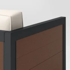 Bryant 2pc Faux Wood Patio Loveseat & Coffee Table - Gray/Natural - Threshold™ 13 Bryant 2pc Faux Wood Patio Loveseat & Coffee Table - Gray/Natural - Threshold™ -Garden Outdoor Store GUEST 4b3c6964 0f23 4bf8 899e c9fc36e30d43