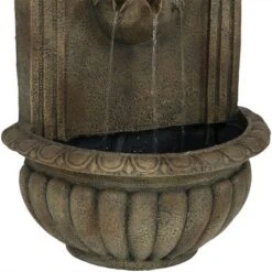 Sunnydaze Decor Sunnydaze 27"H Solar-Powered Polystone Florence Outdoor Wall-Mount Water Fountain 13 Sunnydaze Decor Sunnydaze 27"H Solar-Powered Polystone Florence Outdoor Wall-Mount Water Fountain -Garden Outdoor Store GUEST 55b3b3d8 d51d 4145 90e5 fb577971c953