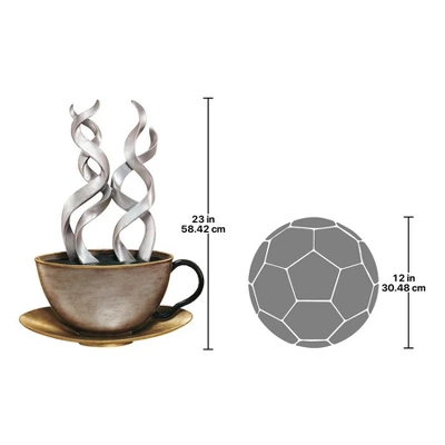 Design Toscano Cup Of Joe Wall Sculpture 2 Design Toscano Cup Of Joe Wall Sculpture - Image 2