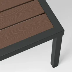 Bryant 2pc Faux Wood Patio Loveseat & Coffee Table - Gray/Natural - Threshold™ 16 Bryant 2pc Faux Wood Patio Loveseat & Coffee Table - Gray/Natural - Threshold™ -Garden Outdoor Store GUEST 6f5e500e 49d6 4462 9caf 11a4e3e8e2a1