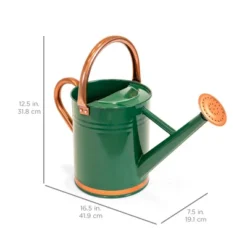 Best Choice Products 1-Gallon Galvanized Steel Watering Can For Gardening W/ O-Ring, Top Handle, Copper Accents 11 Best Choice Products 1-Gallon Galvanized Steel Watering Can For Gardening W/ O-Ring, Top Handle, Copper Accents -Garden Outdoor Store GUEST 7494d74d 12a5 4187 86d2 fa5408f50cd3