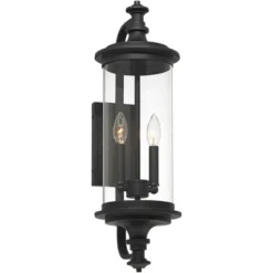 Possini Euro Design Medici Modern Outdoor Wall Light Fixture Black Metal 24 1/2" Clear Glass For Post Exterior Barn Deck House Porch Yard Patio Home 11 Possini Euro Design Medici Modern Outdoor Wall Light Fixture Black Metal 24 1/2" Clear Glass For Post Exterior Barn Deck House Porch Yard Patio Home -Garden Outdoor Store GUEST 76f4bb60 3e73 46f6 9f51 a9616bb6d980