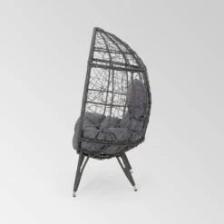 Gianni Wicker Teardrop Chair - Christopher Knight Home 9 Gianni Wicker Teardrop Chair - Christopher Knight Home -Garden Outdoor Store GUEST 7704b9d6 3865 4d61 b3d3 8a71a341d36d