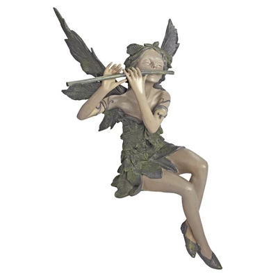 Design Toscano Fairy Of The West Wind Sitting Statue 2 Design Toscano Fairy Of The West Wind Sitting Statue - Image 2