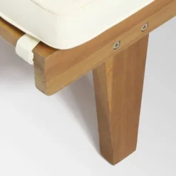 Ariana 3pc Acacia Wood Chaise Lounge Set - Teak/Cream - Christopher Knight Home 8 Ariana 3pc Acacia Wood Chaise Lounge Set - Teak/Cream - Christopher Knight Home -Garden Outdoor Store GUEST 78da9afa 7181 49e8 9055 36ef080281cb