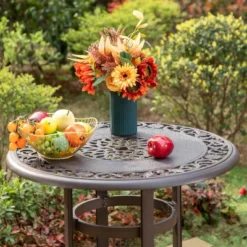 Captiva Designs 3pc Cast Aluminum Outdoor Patio Dining Set With Bar Stools Brown 17 Captiva Designs 3pc Cast Aluminum Outdoor Patio Dining Set With Bar Stools Brown -Garden Outdoor Store GUEST 7cee29de 65b7 44d6 b70a a42285fe88bb