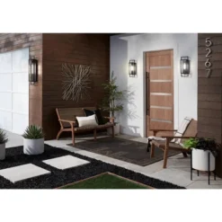 Possini Euro Design Jericho Modern Outdoor Wall Light Fixture Textured Black Steel 28" Clear Glass For Post Exterior Barn Deck House Porch Yard Patio 14 Possini Euro Design Jericho Modern Outdoor Wall Light Fixture Textured Black Steel 28" Clear Glass For Post Exterior Barn Deck House Porch Yard Patio -Garden Outdoor Store GUEST 87dbdecc b3ee 434d 97ec 60a32dc60fa9