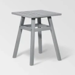 Slatted Chevron Acacia Wood Patio Side Table - Saracina Home 12 Slatted Chevron Acacia Wood Patio Side Table - Saracina Home -Garden Outdoor Store GUEST 8a61fdce ae8f 4182 bfc5 23d1bf943ad3