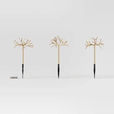 18" LED Gold Starburst Christmas Novelty Sculpture Light Warm White - Wondershop™ 2 18" LED Gold Starburst Christmas Novelty Sculpture Light Warm White - Wondershop™ - Image 2