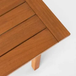 Kaufmann Wood Rectangle Patio Dining Table, Outdoor Furniture - Natural - Project 62™ 11 Kaufmann Wood Rectangle Patio Dining Table, Outdoor Furniture - Natural - Project 62™ -Garden Outdoor Store GUEST 8f533994 1d4d 4a58 955d 56e63a00c0f8