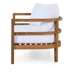 2pc Ellendale Outdoor Acacia Wood Loveseat & Coffee Table Teak/White - Christopher Knight Home 13 2pc Ellendale Outdoor Acacia Wood Loveseat & Coffee Table Teak/White - Christopher Knight Home -Garden Outdoor Store GUEST 90fab791 eb91 4f7c 96f5 062b1068f389