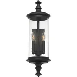 Possini Euro Design Medici Modern Outdoor Wall Light Fixture Black Metal 24 1/2" Clear Glass For Post Exterior Barn Deck House Porch Yard Patio Home 9 Possini Euro Design Medici Modern Outdoor Wall Light Fixture Black Metal 24 1/2" Clear Glass For Post Exterior Barn Deck House Porch Yard Patio Home -Garden Outdoor Store GUEST a55e72b0 6dcf 4721 9603 8b3c291f9d71