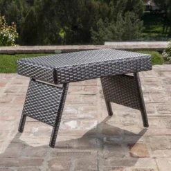 Salem 3pc Brown Wicker Lounge And Coffee Table - Charcoal - Christopher Knight Home 5 Salem 3pc Brown Wicker Lounge And Coffee Table - Charcoal - Christopher Knight Home -Garden Outdoor Store GUEST ab0b9dc4 a1a5 40bd ab9c 6a09a23de536