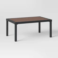 Bryant 2pc Faux Wood Patio Loveseat & Coffee Table - Gray/Natural - Threshold™ 14 Bryant 2pc Faux Wood Patio Loveseat & Coffee Table - Gray/Natural - Threshold™ -Garden Outdoor Store GUEST b1ce228e 4d90 41bf 8569 6b971c072569