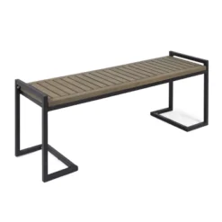 Hopkins Acacia & Iron Bench - Christopher Knight Home 8 Hopkins Acacia & Iron Bench - Christopher Knight Home -Garden Outdoor Store GUEST b7e287d9 6187 4986 afcb 546770ecad7d