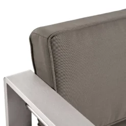 Cape Coral 5pc Aluminum And MGO Seating Set With Fire Table Khaki/Light Gray - Christopher Knight Home 25 Cape Coral 5pc Aluminum And MGO Seating Set With Fire Table Khaki/Light Gray - Christopher Knight Home -Garden Outdoor Store GUEST b832f58a af91 41b0 b138 f727a629a595