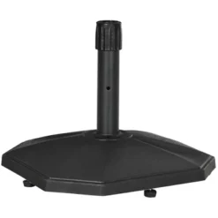 Outsunny 48lbs Patio Umbrella Base, Concrete, 18" Outdoor Umbrella Stand Holder For Parasol Poles 1.25", 1.34", And 1.5" Dia, Black 7 Outsunny 48lbs Patio Umbrella Base, Concrete, 18" Outdoor Umbrella Stand Holder For Parasol Poles 1.25", 1.34", And 1.5" Dia, Black -Garden Outdoor Store GUEST bc9a25af 0fa9 4af5 9e7f 0bbe8b1f69fd