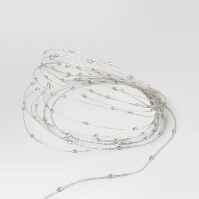 115ct LED High Density Dewdrop Christmas String Lights Color Changing With Silver Wire - Wondershop™ 2 115ct LED High Density Dewdrop Christmas String Lights Color Changing With Silver Wire - Wondershop™ - Image 2