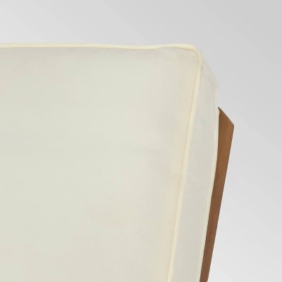 Ariana 3pc Acacia Wood Chaise Lounge Set - Teak/Cream - Christopher Knight Home 5 Ariana 3pc Acacia Wood Chaise Lounge Set - Teak/Cream - Christopher Knight Home - Image 5