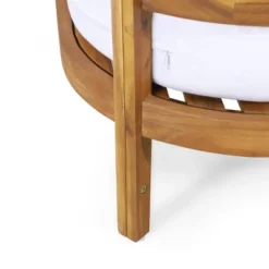 2pc Ellendale Outdoor Acacia Wood Loveseat & Coffee Table Teak/White - Christopher Knight Home 11 2pc Ellendale Outdoor Acacia Wood Loveseat & Coffee Table Teak/White - Christopher Knight Home -Garden Outdoor Store GUEST f9949a95 193f 47d3 9ba8 e9433dcf5193