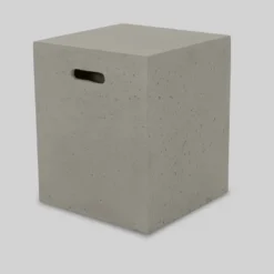 Oana 7pc Acacia V-Shaped Sectional Sofa Set With Fire Pit - Teak/Beige/Light Gray - Christopher Knight Home 7 Oana 7pc Acacia V-Shaped Sectional Sofa Set With Fire Pit - Teak/Beige/Light Gray - Christopher Knight Home -Garden Outdoor Store GUEST fdab14b8 39b4 47ad 8695 11b9e54f1b48