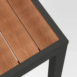 Bryant 6 Person Faux Wood Rectangle Patio Dining Table - Gray/Natural Wood - Threshold™ 7 Bryant 6 Person Faux Wood Rectangle Patio Dining Table - Gray/Natural Wood - Threshold™ -Garden Outdoor Store GUEST fe0a4618 2959 4bc4 8d9a 99dfcf05fb48